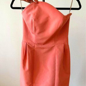 COPY - Miu Miu Peach Cocktail Dress. Size 40 (2US)